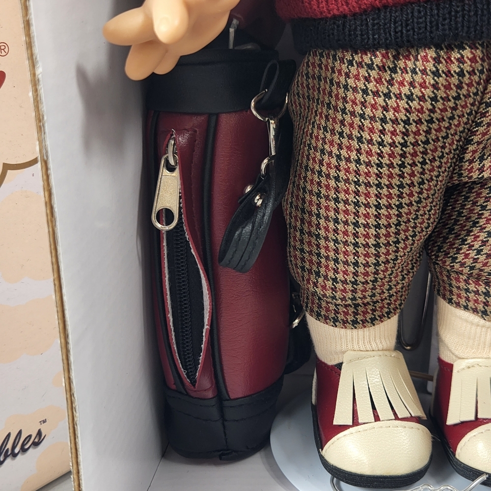 Kewpie Cameo Collectibles 12" Scootles Golfer Boy V3076 - Picture 3 of 10